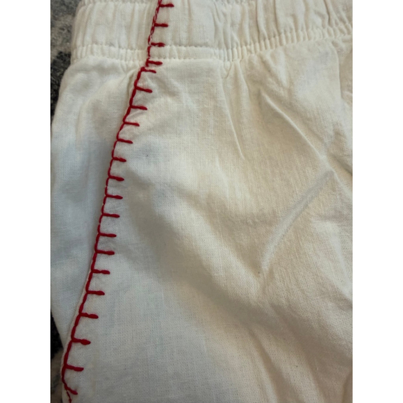 NWT Old Navy Men's Mickey Mouse Embroidered Shorts - Cream - Size L - Picture 7 of 12